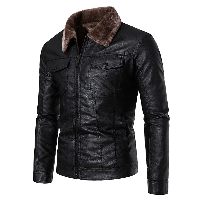 Blake - Jaqueta de couro vintage