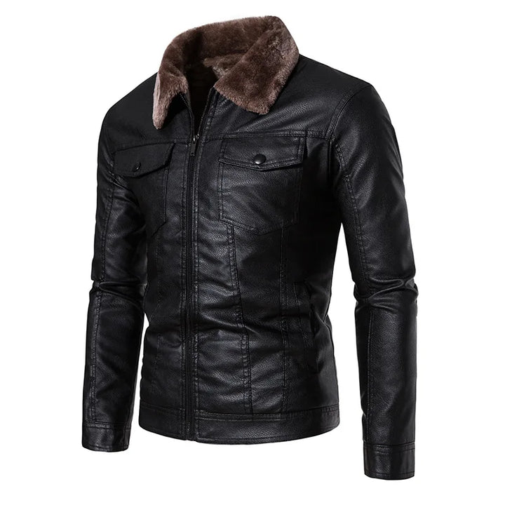 Blake - Jaqueta de couro vintage