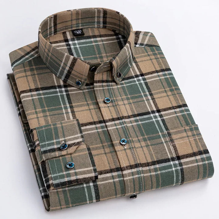 Hugo - Camisa social xadrez clássica