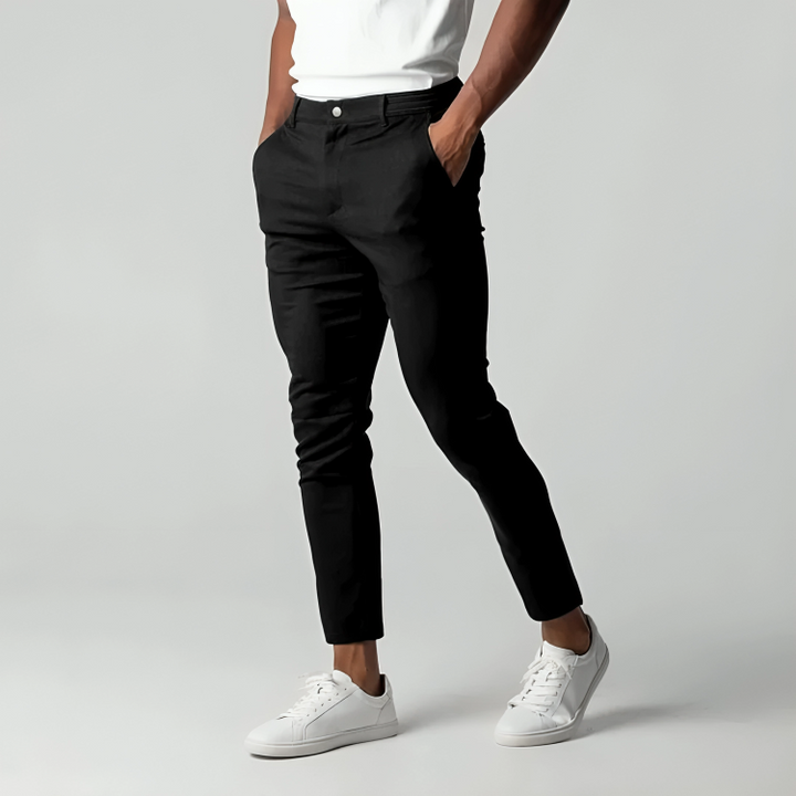 Alvin - Calça chino elástica