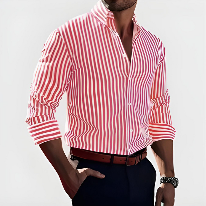 Karlo - Camisa Estilosa com Riscas