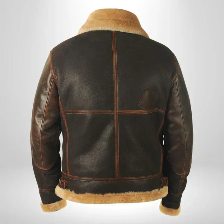 Hunter - Original Men's Leather Winter Jacket