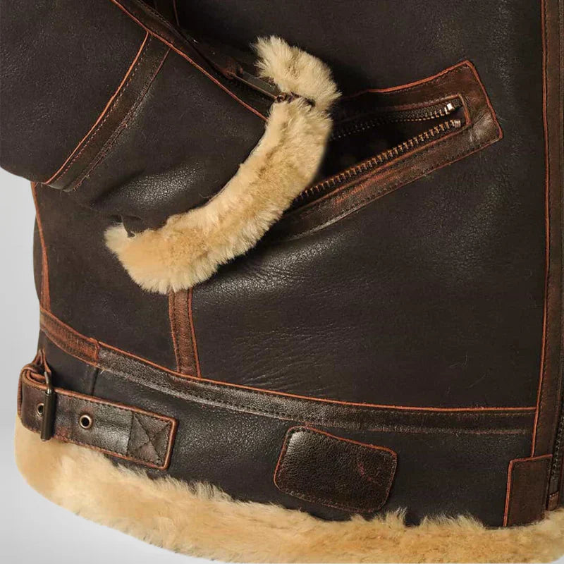 Hunter - Original Men's Leather Winter Jacket