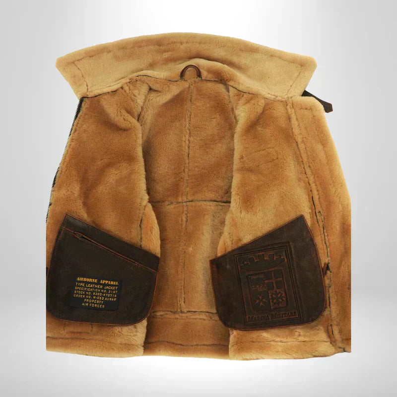 Hunter - Original Men's Leather Winter Jacket