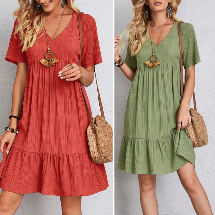 Serena – Vestido Elegante que Cobre a Barriga