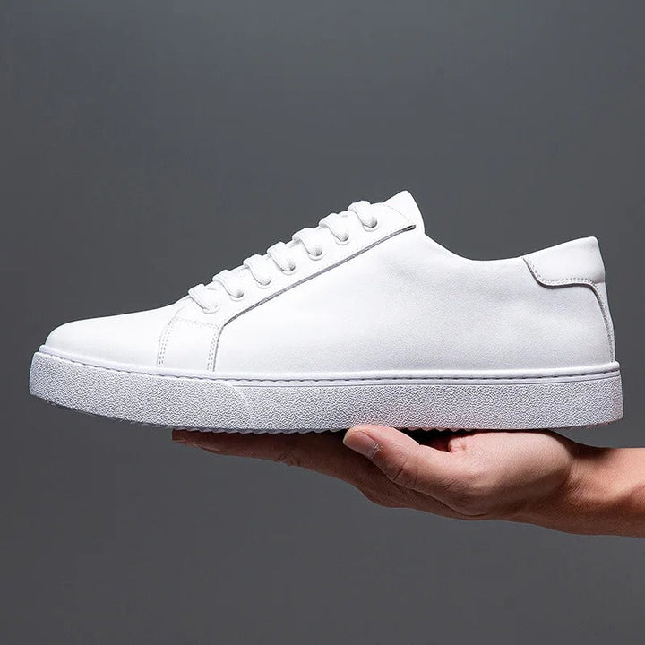 Troy - Tênis de couro masculino