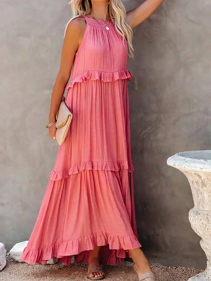 Madeline - Vestido Elegante com Folhos