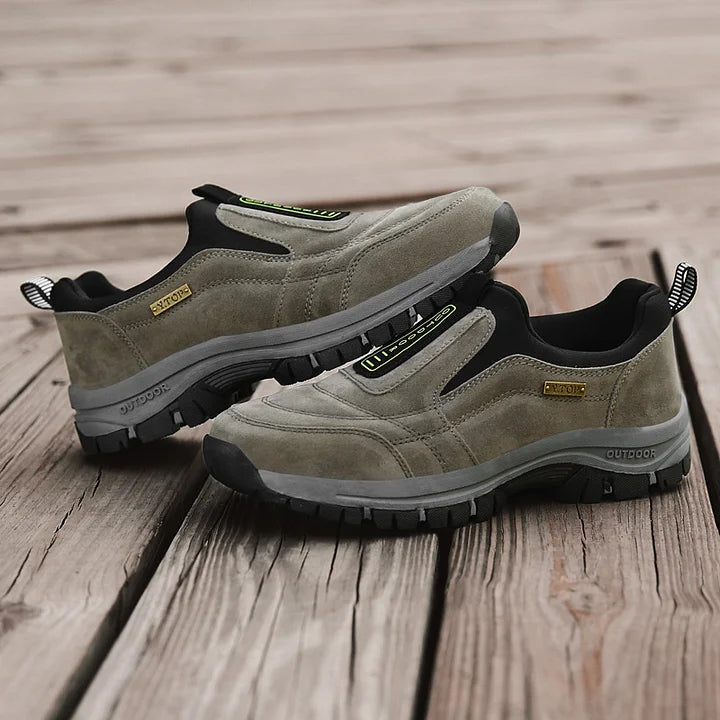 Salmon - Sapatos ortopédicos de caminhada respiráveis e confortáveis