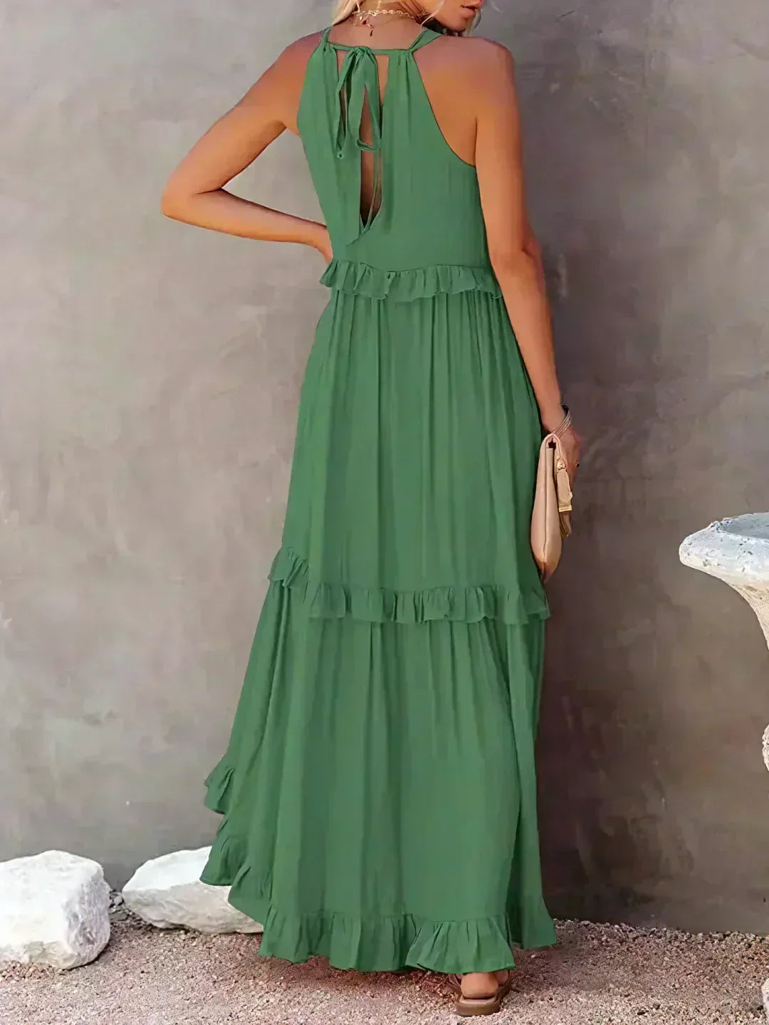 Madeline - Vestido Elegante com Folhos