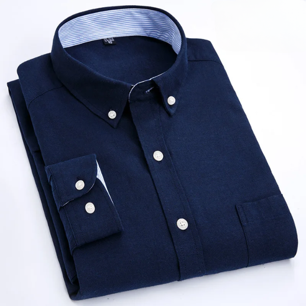 Raul - Camisa de manga comprida Oxford