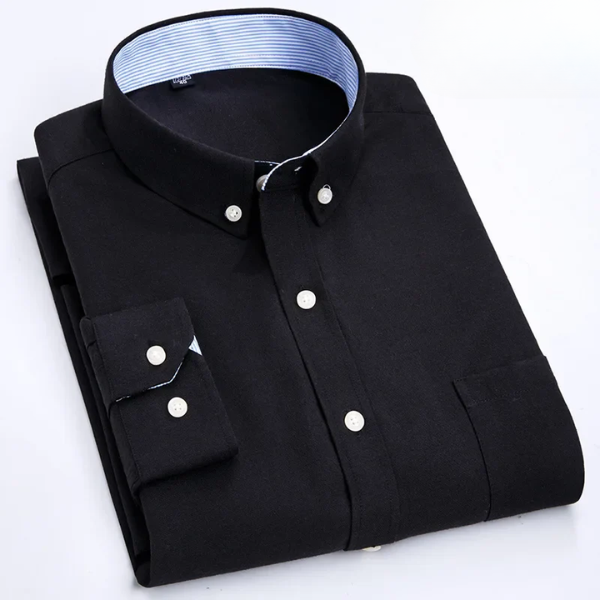 Raul - Camisa de manga comprida Oxford