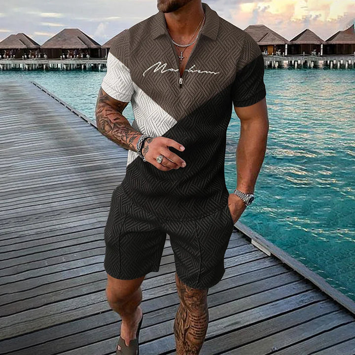 Camisola pólo e calções Vanguard Co-Ord