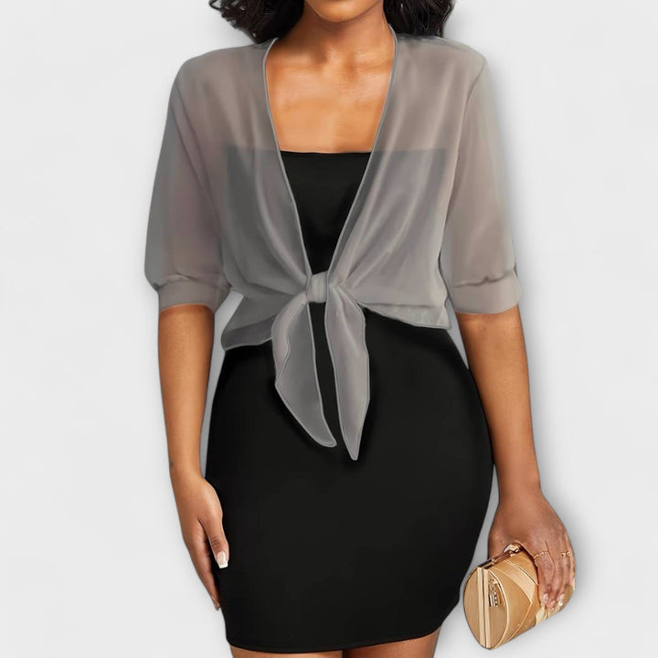 Olivia - Blusa com a frente aberta