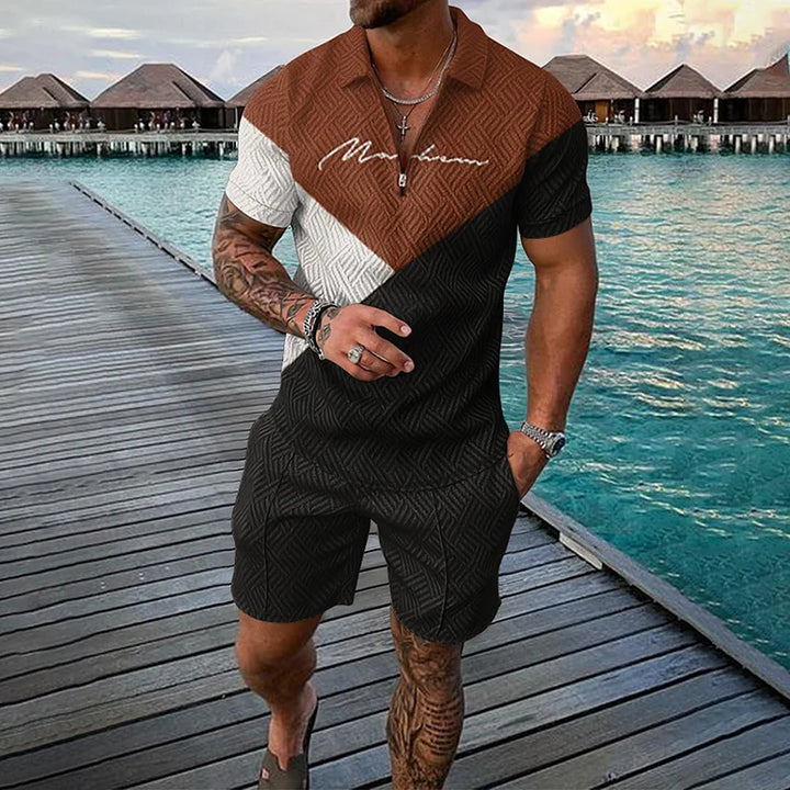 Camisola pólo e calções Vanguard Co-Ord