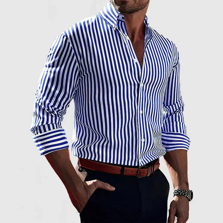Karlo - Camisa Estilosa com Riscas