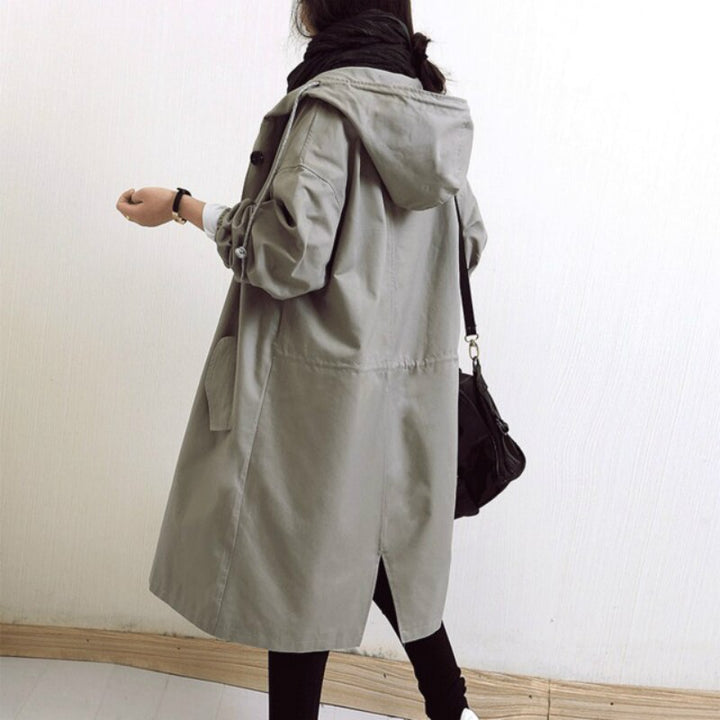 Janina - Elegante Gabardina Impermeável