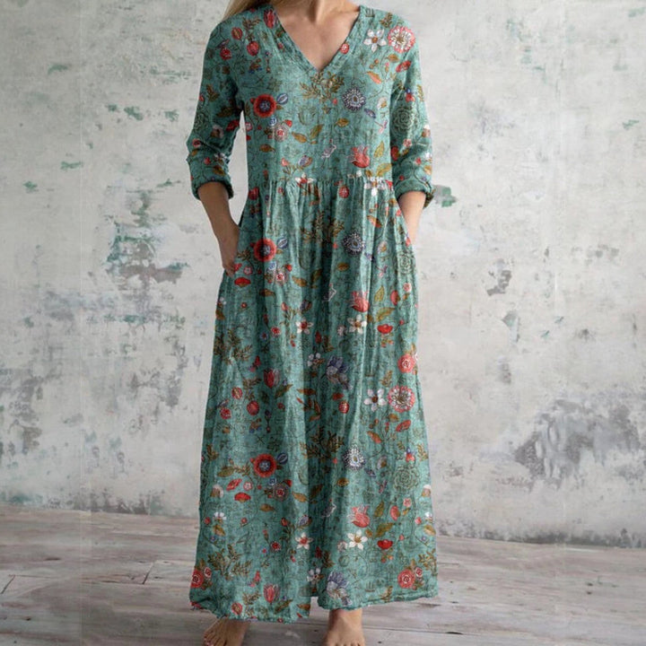 Carmina - Vestido floral elegante