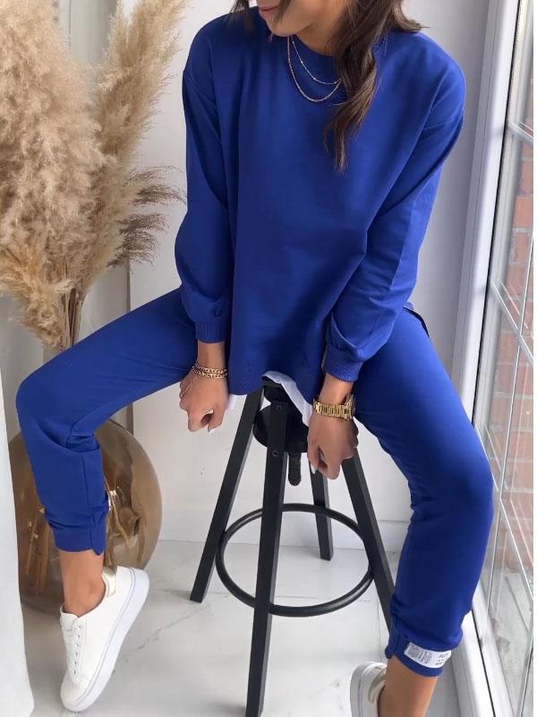Faye - Conjunto de Conforto Elegante: Top e Calças
