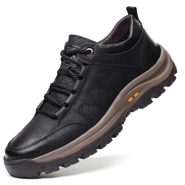 Matt - Sapatos masculinos casuais de couro costurados à mão