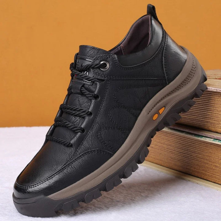Matt - Sapatos masculinos casuais de couro costurados à mão