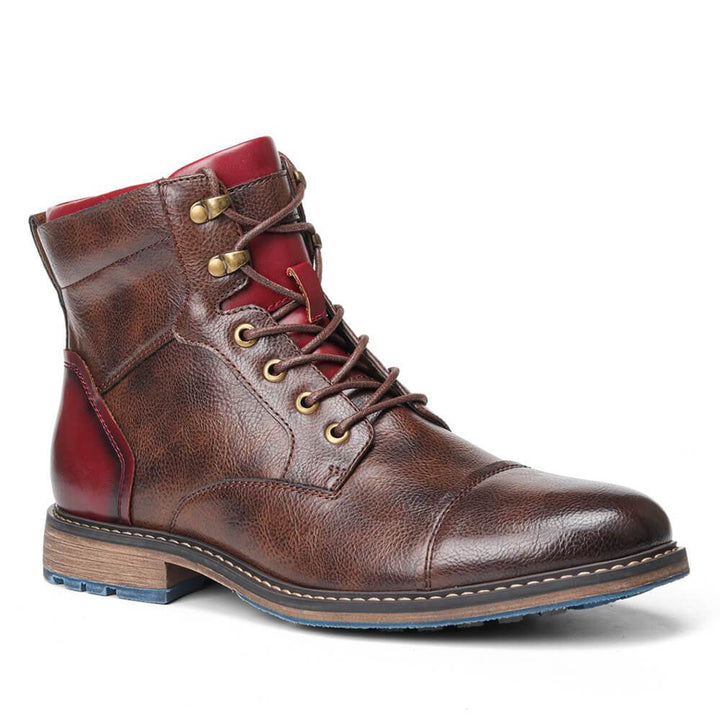 Leo - Botas Oxford de couro premium feitas à mão