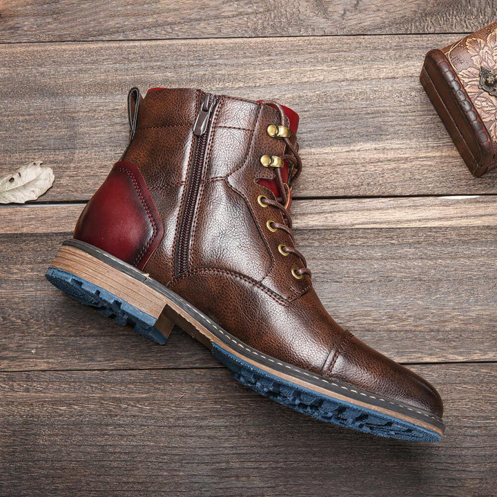 Leo - Botas Oxford de couro premium feitas à mão