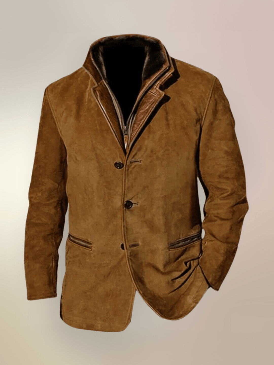 Wesley - Casaco de cabedal vintage