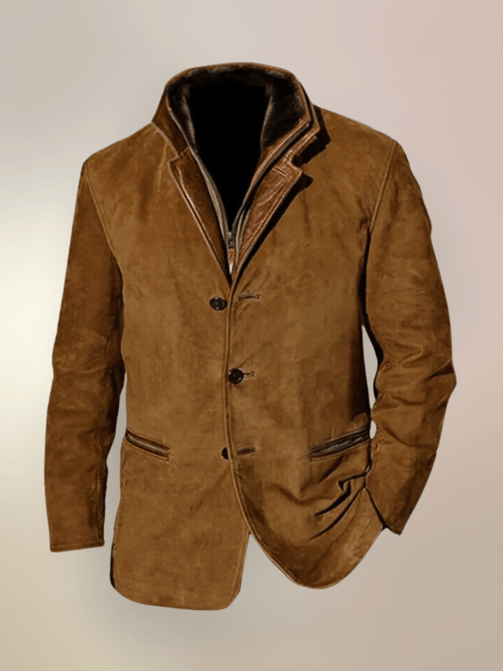 Wesley - Casaco de cabedal vintage